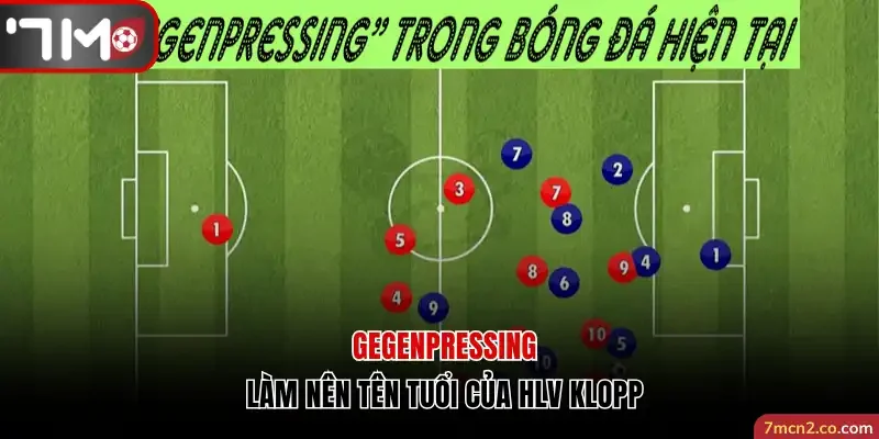 Gegenpressing làm nên tên tuổi của HLV Klopp