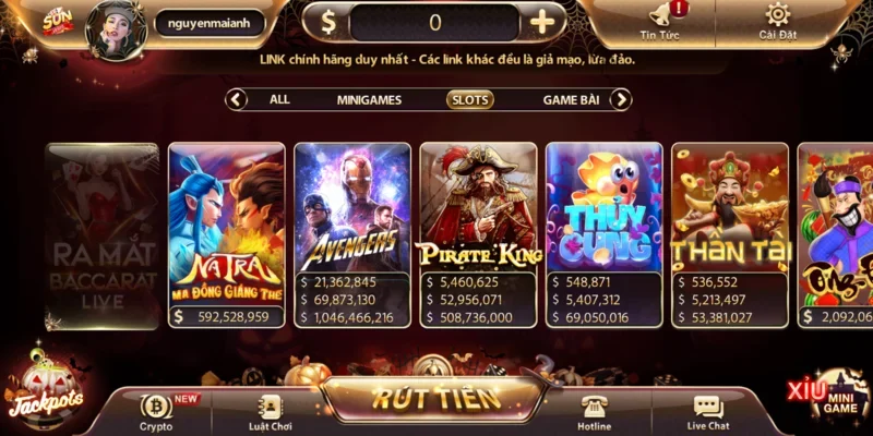 Sunwin giả mạo sẽ chuộc lợi từ tiền nạp